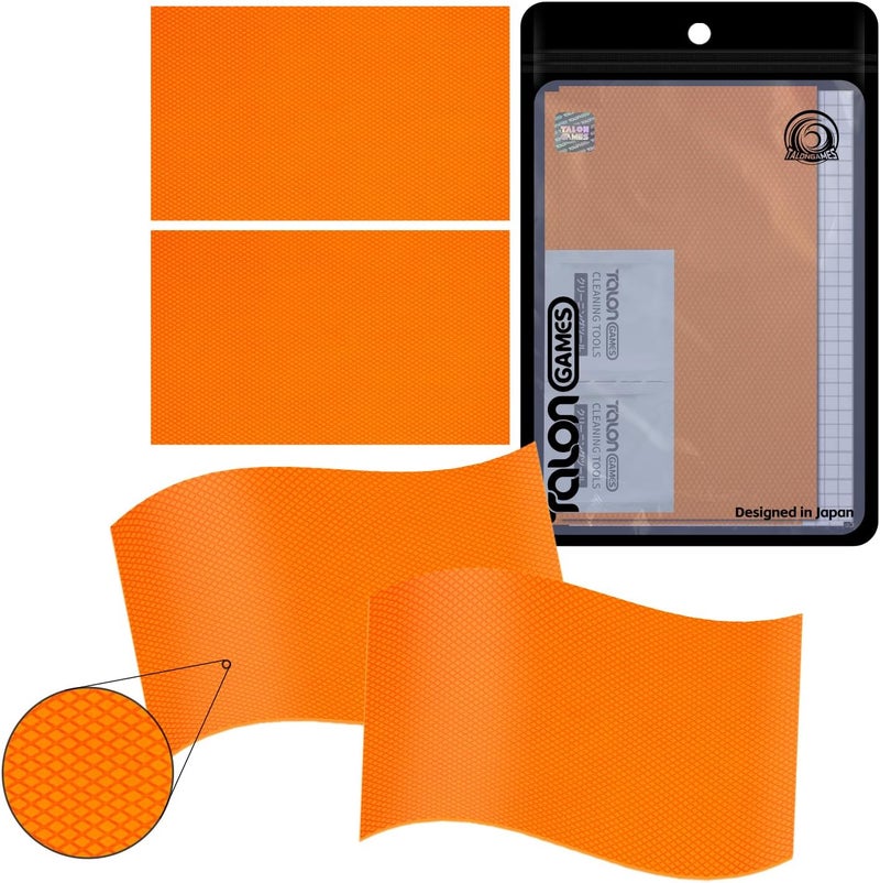 TALONGAMES DIY Version Anti Slip Grip Tape for Gaming Mouse,Sweat Resistant,Easy to Apply,Professional Mice Upgrade Kit (Orange) - Image 2